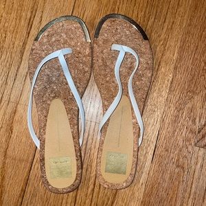 Dolce Vita Cork and Metal Women’s Thong Sandal 8